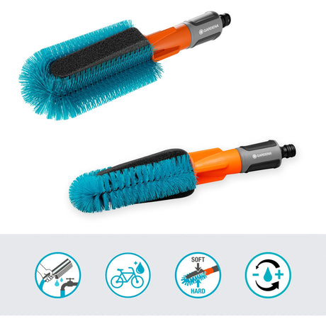 Gardena Cleansystem Fietsbrush, für Fahrräder, Anhänger