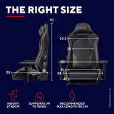 Trust GXT 721 Ruya Pro Premium bequemer Gaming-Stuhl (Schwarz Gelb)