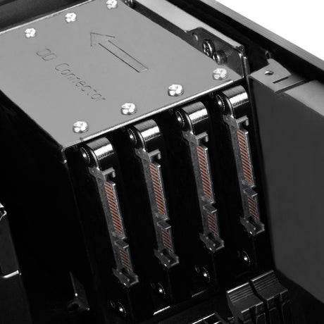 Silverstone sst-ml09b htpc-gehäuse (schwarz | 2x usb-a)