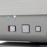 Silverstone Crown 04 HTPC-Gehäuse (dunkelgrau | 4x USB-A | 1x USB-C)