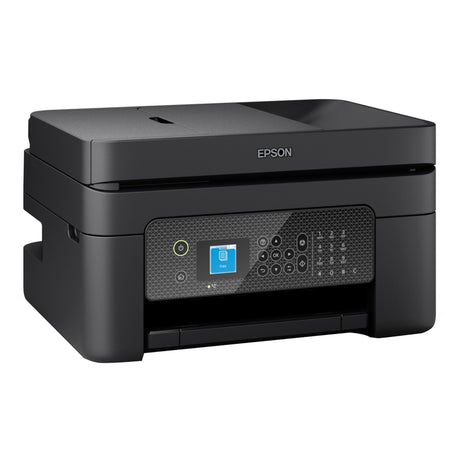 Epson Workforce WF-2930DWF All-in-One-Tintenstrahldrucker mit Faxfunktion (Schwarzweiß, Scannen, Kopieren, Faxen, WLAN)