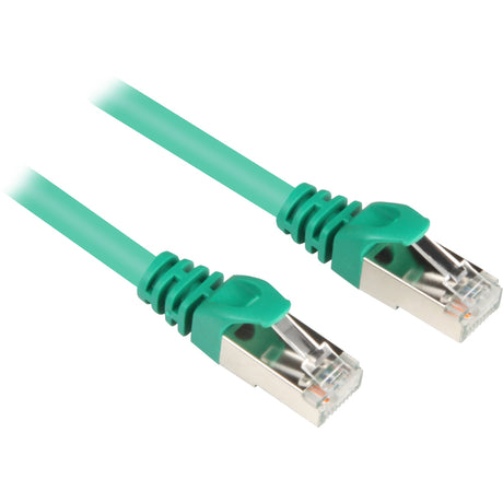 Sharkoon Netzwerkkabel SFTP, RJ-45 mit Cat.6 (grün, 1,5 Meter)