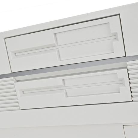 Silverstone FLP01 HTPC-Gehäuse (Creme | 2x USB-A | 1x USB-C)