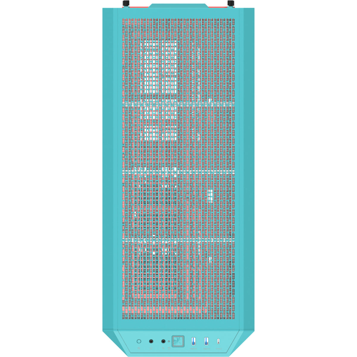 Thermaltake View 600 tg Mint Strawberry Big-Tower-Gehäuse (Mint Berry | 2x USB-A | 1x USB-C | gehärtetes Glas)