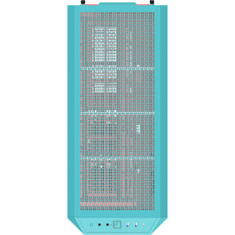 Thermaltake View 600 tg Mint Strawberry Big-Tower-Gehäuse (Mint Berry | 2x USB-A | 1x USB-C | gehärtetes Glas)