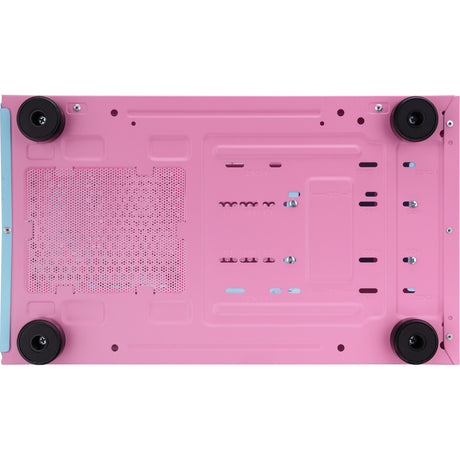 Thermaltake View 170 TG ArGB Mini-Tower-Gehäuse (Rosa | 2x USB-A | RGB | gehärtetes Glas)