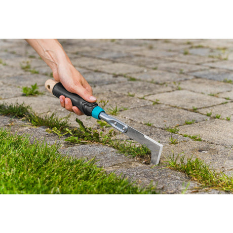 Gardena Ecoline Unkrautentferner für den Terrassenfugenkratzer (Schwarz Türkis, 17704-20)