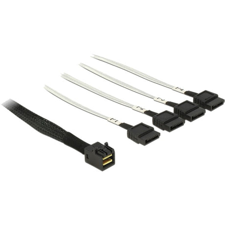 Delock Cable Mini SAS HD SFF-8643> 4 x SATA 7 PIN, 0,5 m