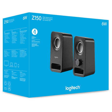 Logitech z150 Multimedia-Lautsprecher PC-Lautsprecher (schwarz)