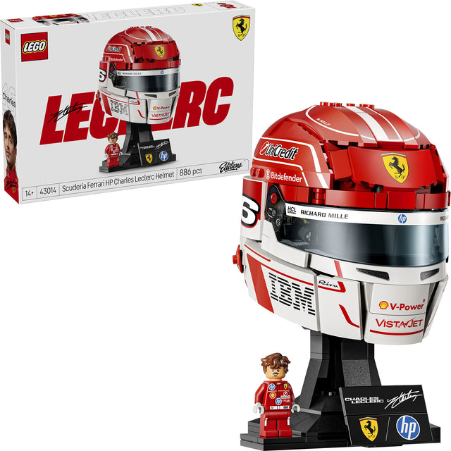 Lego Editions Scuderia Ferrari HP Helm von Charles Leclerc – 43014