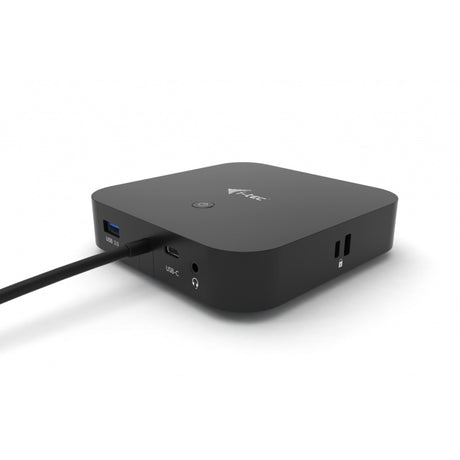I-tec USB-C HDMI DP Dockingstation mit Stromversorgung 65 W + Universal-Ladegerät 77 W (schwarz)
