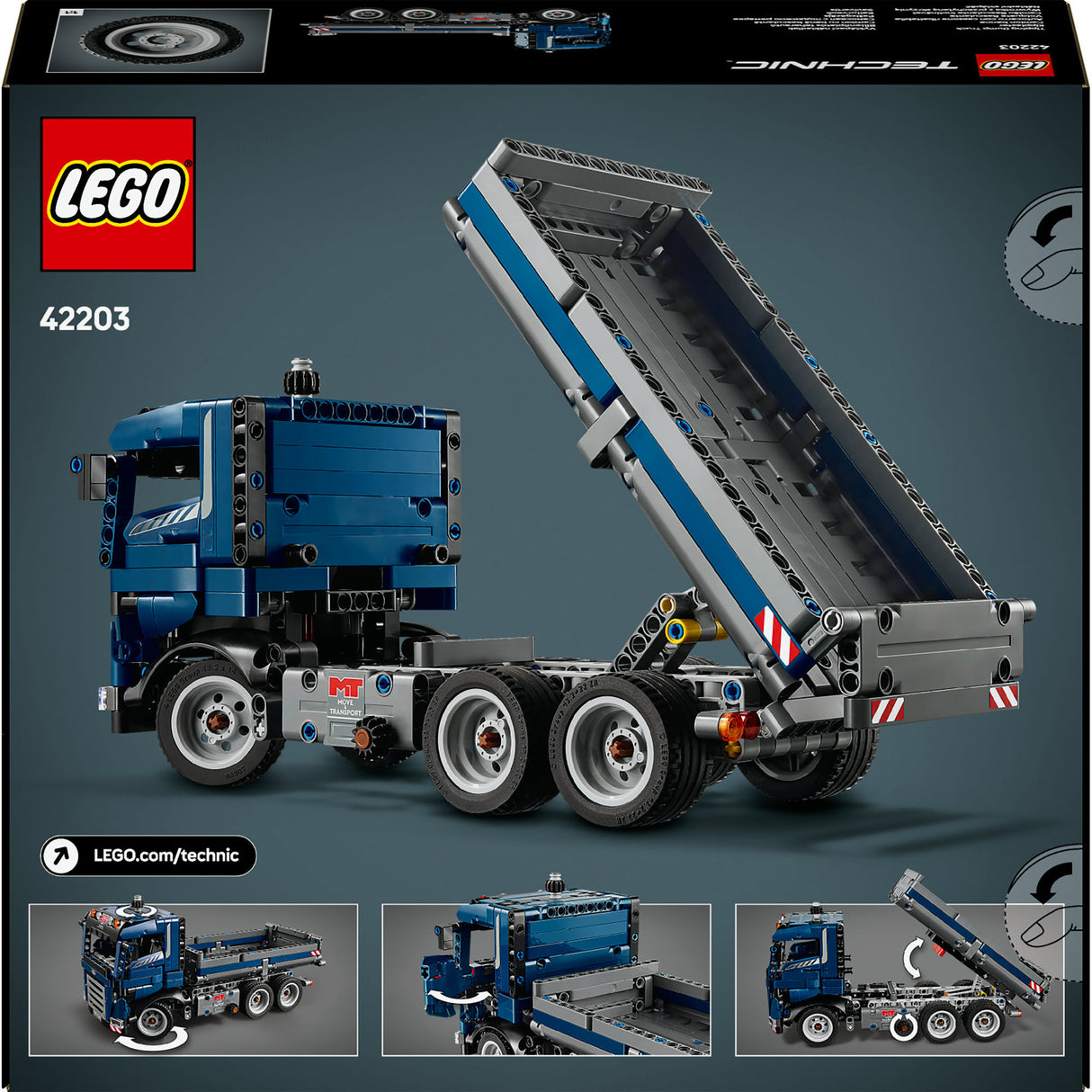 Lego Technic 42203 LKW mit Kippfunktion
