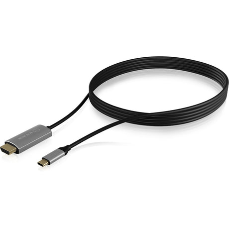 Icy Box ib-cb020-c – Kabel USB-C (männlich) > HDMI (männlich) (schwarz, 1,8 Meter)