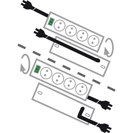 Brennenstuhl Primera Comfort Switch plus 7-fach Seal