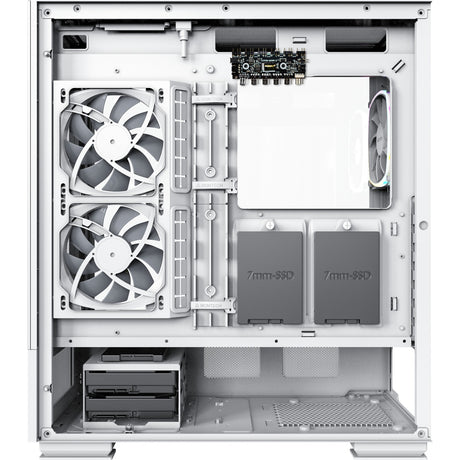 Montech Sky Two Midi-Tower-Gehäuse (weiß | 2x USB-A | 1x USB-C | Fenster)