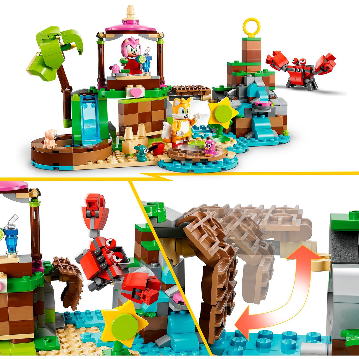 Lego Sonic the Hedgehog – Amy's Animal Shelter Island Konstruktionsspielzeug (76992)