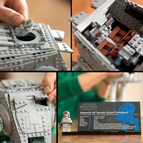 Lego Star Wars At-St Walker Bausatz für Erwachsene – 75417