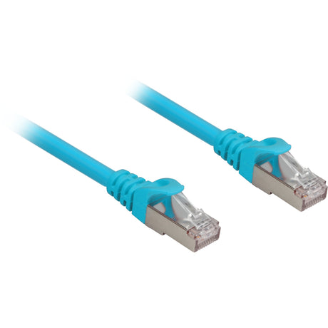 Sharkoon Netzwerkkabel SFTP, RJ-45 mit Cat.6a (blau, 5 Meter, halogenfrei)