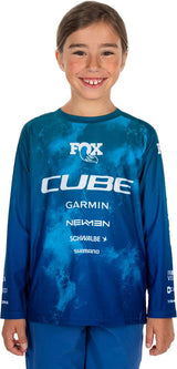 Cube Rookie x Action Team – MTB-Langarmtrikot für Kinder