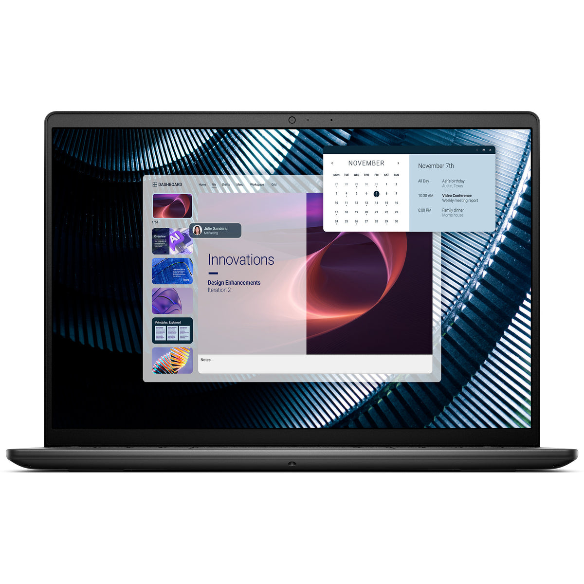 Dell pro 14 essential pv14250 14 laptop (zwart | core 7 150u | intel graphics | 16 gb | 512 gb ssd)