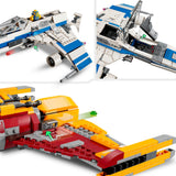 Lego Star Wars – New Republic E-Wing vs. Shin Hatis Starfighter Konstruktionsspielzeug (75364)