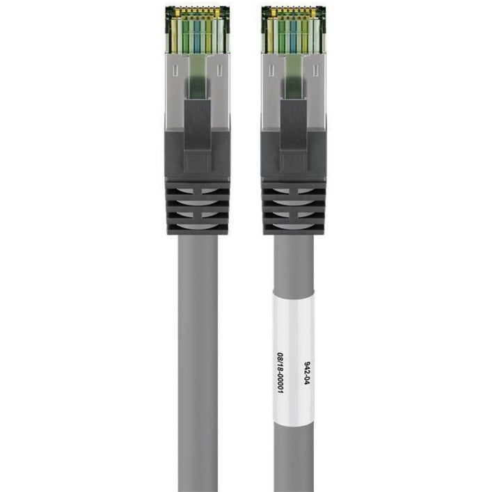 Goobay Netzwerkkabel Kat.8.1 S FTP (grau, 3 Meter)