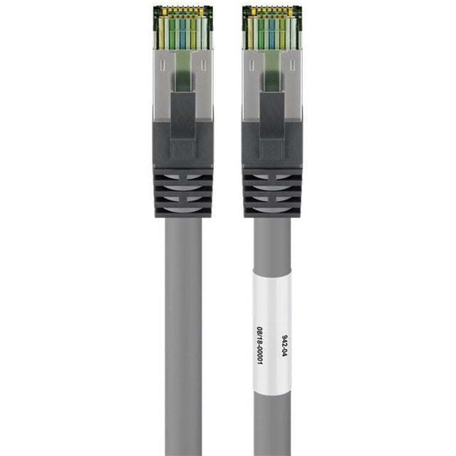 Goobay Netzwerkkabel Kat.8.1 S FTP (grau, 3 Meter)