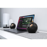 Creative Pebble V3 PC-Lautsprecher (schwarz, Bluetooth, USB-C, Aux)