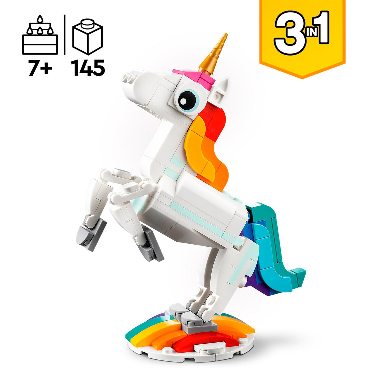 Lego Creator 31140 3in1 magisches Einhorn