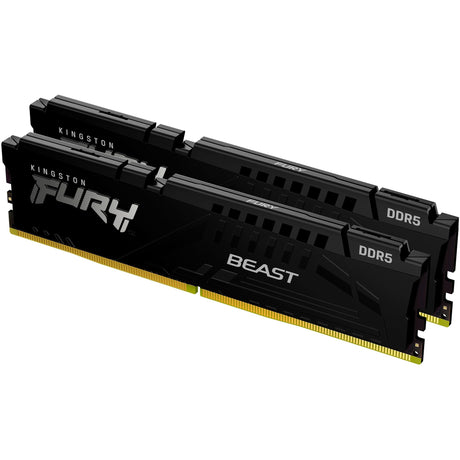 Kingston Fury Beast 16 GB DDR5-5600 (2x 8 GB) RAM (schwarz, kf556c36bbek2-16, Expo)