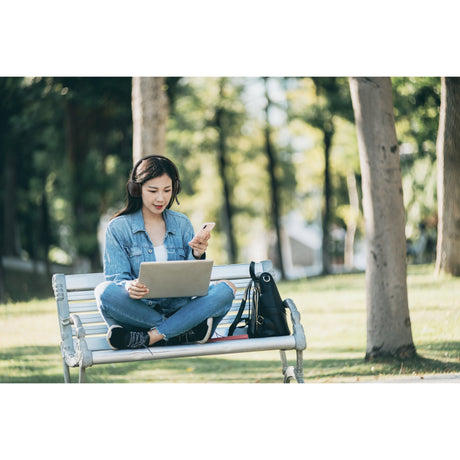 Kensington H1050 EQ Bluetooth-On-Ear-Headset mit Umgebungsgeräuschunterdrückung (Schwarz, Bluetooth 5.4)