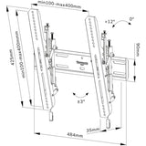 Neomounts von Newstar Select WL35S-850BL14 TV-Wandstonde