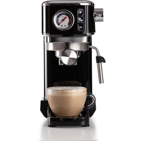 Ariete Moderna Espresso Slim 1381 12 Espressomaschine (schwarz)