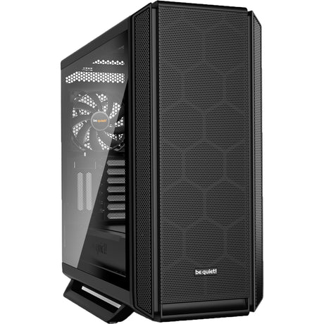 Ruhig sein! Silent Base 802 Window Midi-Tower-Gehäuse (schwarz | 2x USB-A | 1x USB-C | Fenster)