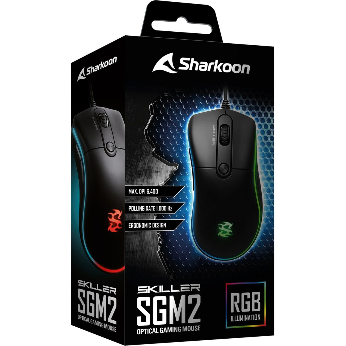 Sharkoon Skiller SGM2 Optical Gaming Maus
