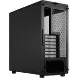 Fractal Design North – Momentum Edition Midi-Tower-Gehäuse (schwarze Holzfarbe | 2x USB-A | 1x USB-C | gehärtetes Glas)