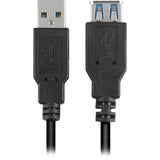 Sharkoon USB 3.0 Verlängerungskabel (schwarz, 2 Meter)