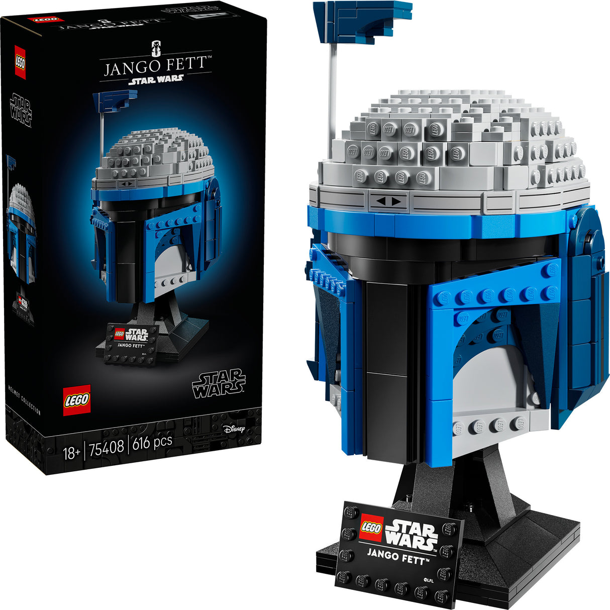 Lego Star Wars 75408 Jango Fett Helm