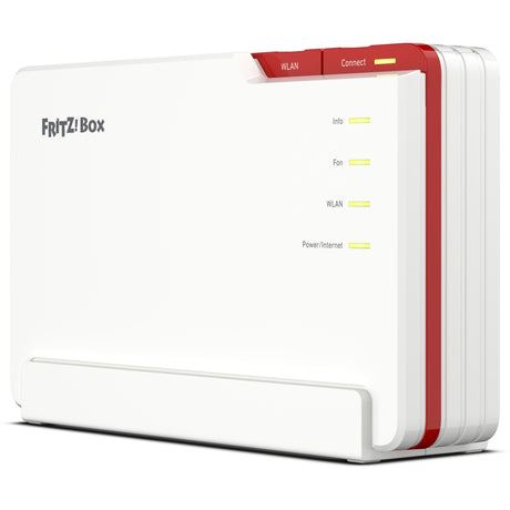 Fritz! Box 5690 Pro Edition internationaler Router (weiß rot, Mesh-WLAN)