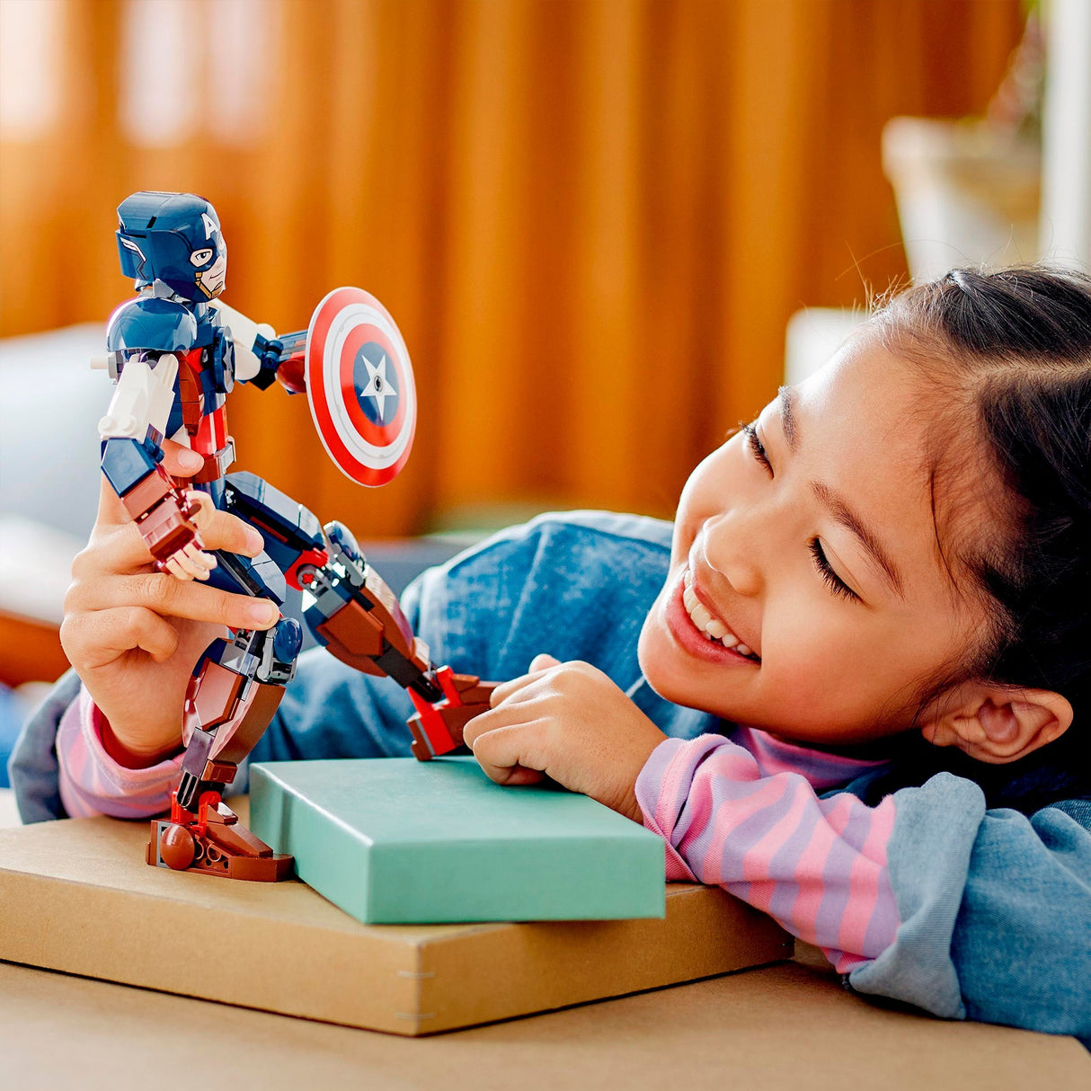 Lego Superhelden 76258 Captain America Baufigur