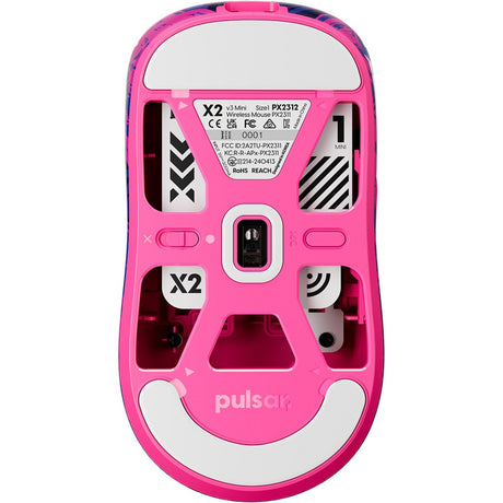 Pulsar x2 v3 mini kabellose Gaming-Maus – PRX-Edition (lila, 32000 dpi)