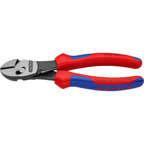 Knipex Twinforce Seitenschneider 7372180f Schneidzange (rot blau)