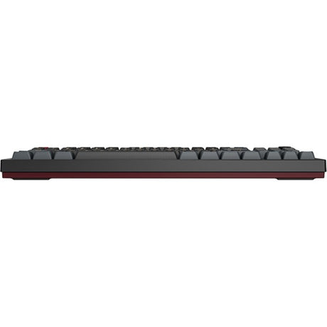 Montech Mkey Darkness TKL RGB mechanische Tastatur (Schwarz, US-Layout (QWERTZ), Gateron G Pro Gelb, 80 % (TKL), Hot-Swap-fähig, RGB, PBT)