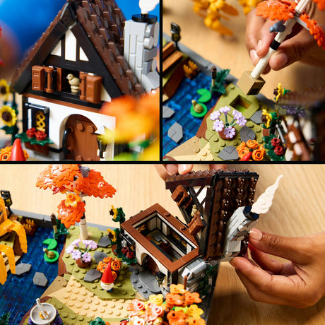 Lego Icons 11372 Herbstgarten mit Häuschen