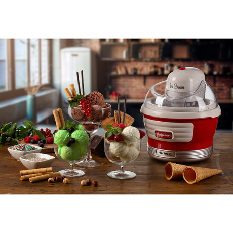 Ariete Party Time Eismaschine 0643 00 (rot weiß)