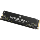 Corsair MP700 Pro XT 1 TB SSD (schwarz, PCIe Gen5 x4 NVMe 2.0, M.2 2280, 3D TLC NAND)