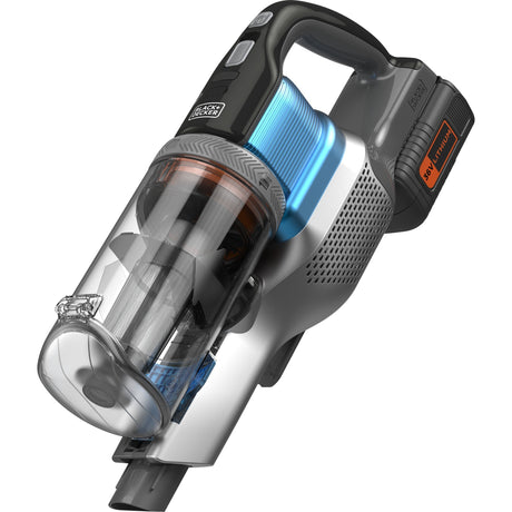 Black+decker 36v 4-in-1 Stabstaubsauger (hellblaugrau)