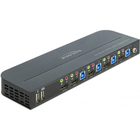 Delock HDMI KVM Switch 4K 60 Hz mit USB und Audio