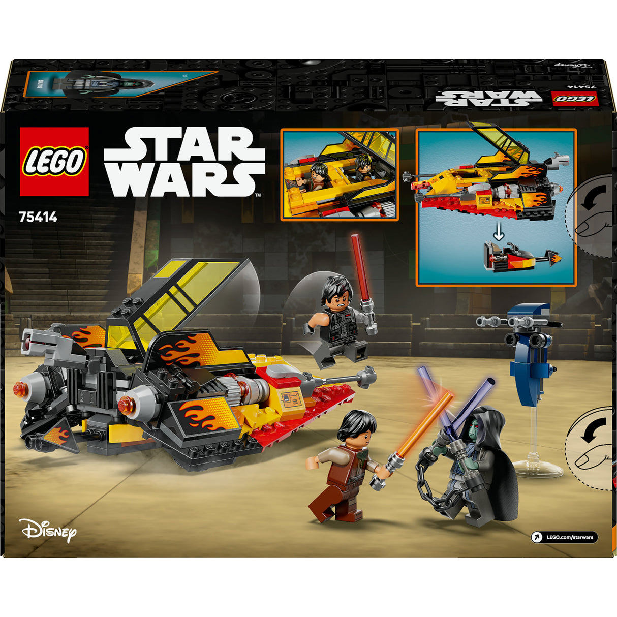 Lego Star Wars 75414 Der Force-Brenner-Snowspeeder