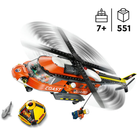 Lego City Exploration 60503 Hubschrauber der Küstenwache
